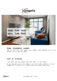 Notice Vogel's TVM 5605 Meuble TV