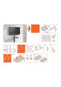 Notice Vogel's BASE 15 S Support mural