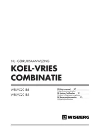 Notice Wisberg WBKVC201BB Congélateur