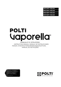 Notice POLTI VAPORELLA INSTANT VI50.20 Fer à repasser