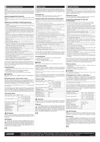 Notice Schwaiger LAD260 Prise murale