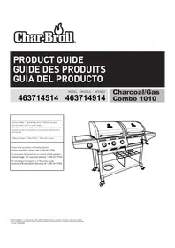Notice Char-Broil 463714514 Plaque de grill
