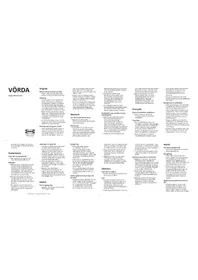 Notice IKEA VÖRDA 102.892.32 Couteau