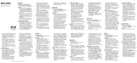 Notice IKEA BRILJERA 502.575.78 Couteau