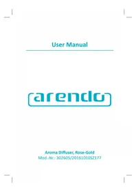 Notice Arendo 302605 Humidificateur