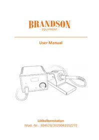 Notice Brandson 304523 Machine de soudure