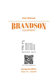 Notice Brandson 305694 Déclencheur à distance