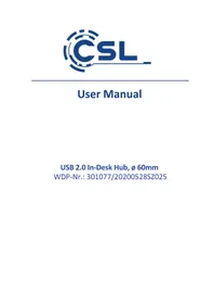 Notice CSL 301077 USB hub