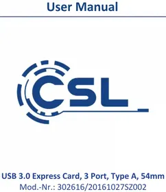 Notice CSL 302616 Interface
