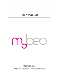 Notice Mybeo 305046 Tondeuse à barbe