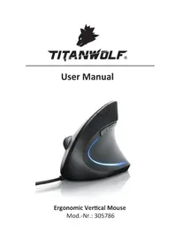 Notice Titanwolf 305786 Souris