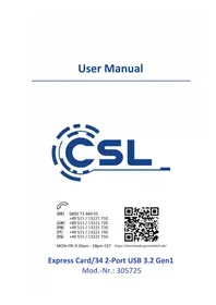 Notice CSL 305725 Non catégorisé