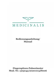 Notice Medicinalis 305043 Tensiomètre