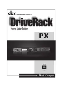 Notice DBX DRIVERACK PX Non catégorisé