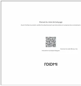 Notice Roidmi EVE MAX Non catégorisé