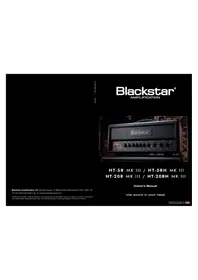 Notice BLACKSTAR HT-20R MK III Ampli guitare