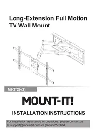 Notice Mount-It! MI-372 Support écran plat