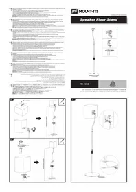 Notice Mount-It! MI-1232 Haut-parleur