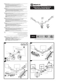 Notice Mount-It! MI-2753 Support écran plat