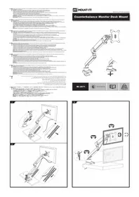 Notice Mount-It! MI-2671 Support écran plat