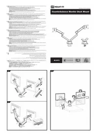 Notice Mount-It! MI-2672 Support écran plat