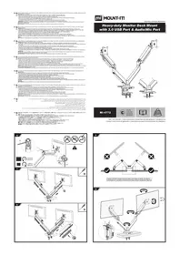 Notice Mount-It! MI-4772 Support écran plat