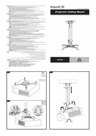 Notice Mount-It! MI-606L Support écran plat