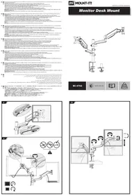 Notice Mount-It! MI-4761 Support écran plat
