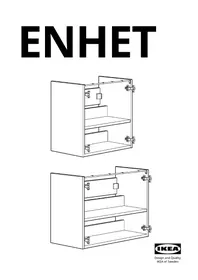 Notice IKEA ENHET 004.405.89 Lavabo