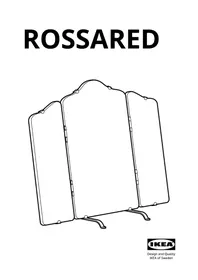 Notice IKEA ROSSARED 204.712.83 Mirroir