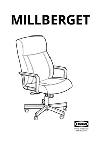 Notice IKEA MILLBERGET 704.894.07 Chaise de bureau