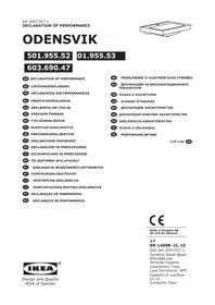 Notice IKEA ODENSVIK 501.955.52 Lavabo