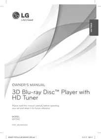 LG BDT590 - Blu-ray player