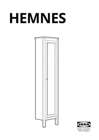 Notice IKEA HEMNES 102.176.69 Mirroir
