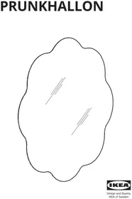 Notice IKEA PRUNKHALLON Mirroir