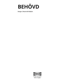 Notice IKEA BEHÖVD 503.538.91 Bouteille isolante