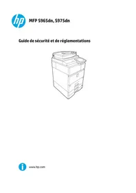 Notice HP MFP S975DN Imprimante