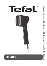 Notice TEFAL PURE POP DT2020 Nettoyeur à vapeur