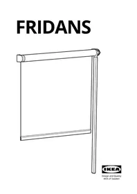 Notice IKEA FRIDANS 403.969.09 Store roulant