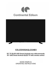 CELED55SAQLD24B3 CONTINENTAL EDISON