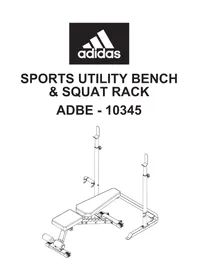 Notice ADIDAS ADBE-10345 Appareil de musculation