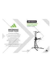 Notice ADIDAS ADBE-10229-NL Équipement de fitness