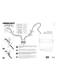 Notice PRESIDENT ACMA113 Non catégorisé