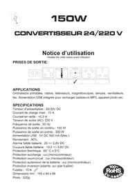 Notice PRESIDENT ACMA622 Non catégorisé