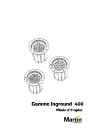 Notice MARTIN EXTERIOR INGROUND 400 SERIES Chauffage