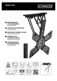 Notice Schwaiger LWHDS5530 513 Support écran plat