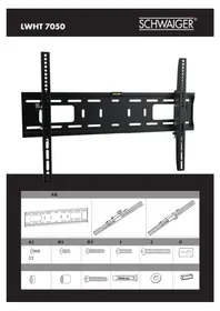 Notice Schwaiger LWHT7050 513 Support mural