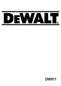 DEWALT DW911 - Radio