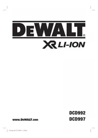 DEWALT DCD992 - Trapano