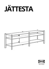 Notice IKEA JÄTTESTA 505.427.50 Meuble TV